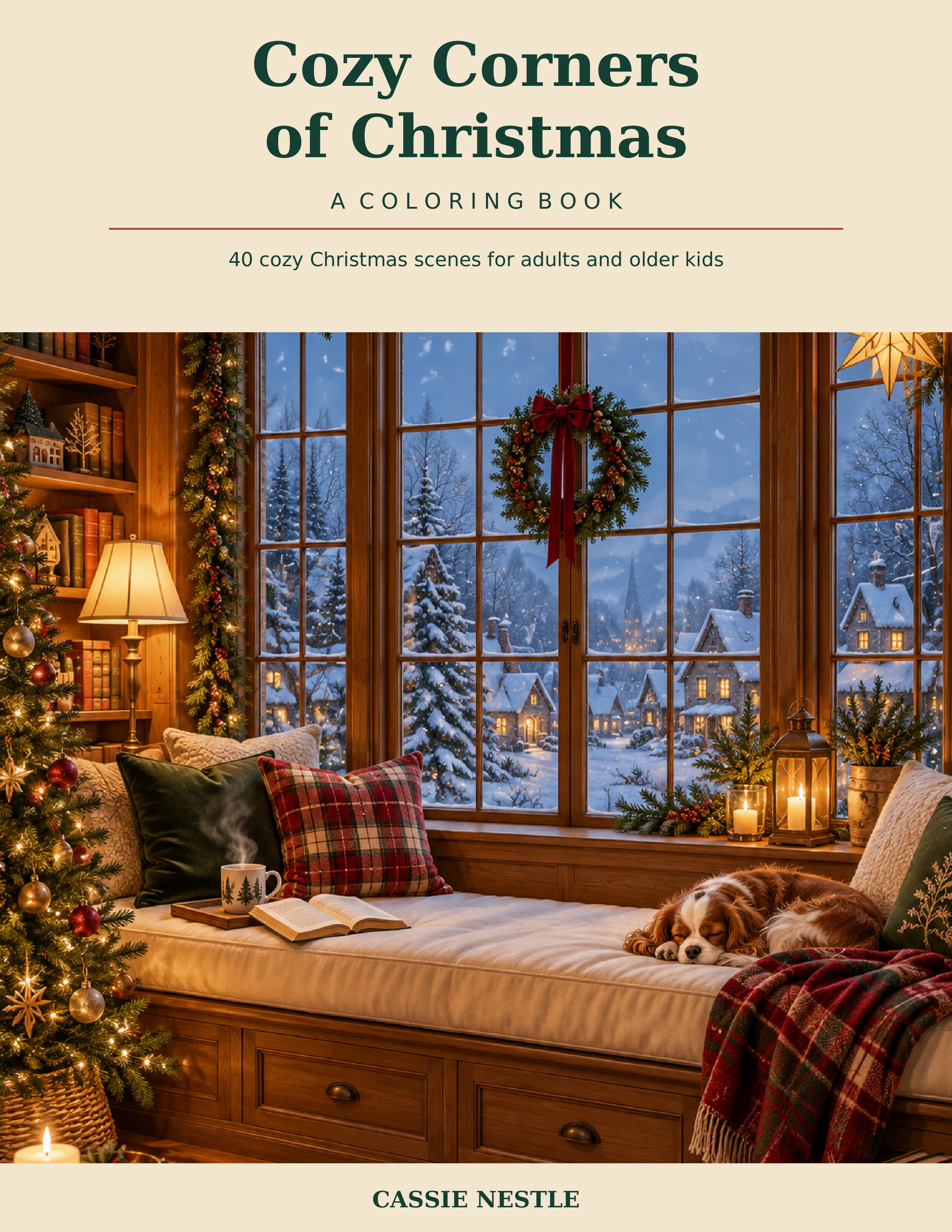 Cozy Corners of Christmas book cover